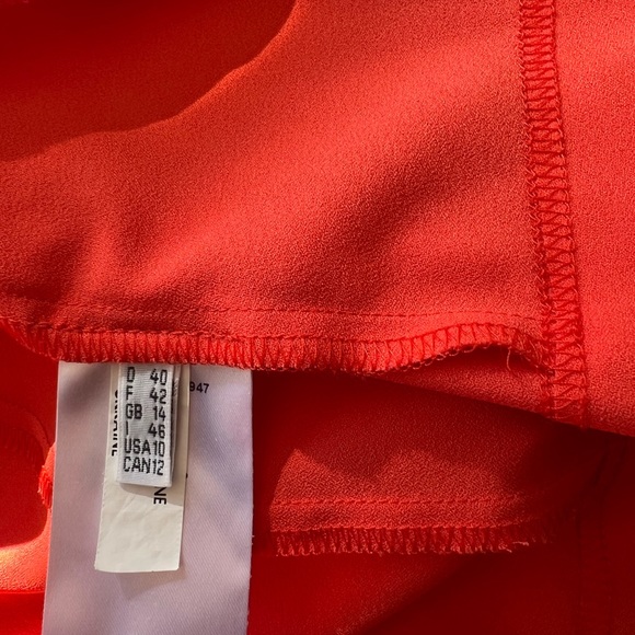 Jean Paul Berlin crop Blazer, size 10-orange - Picture 6 of 6